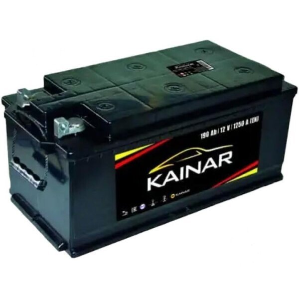 Автомобильный аккумулятор Kainar 190Ah-12v, обратная полярность , EN1250 (52371006862)