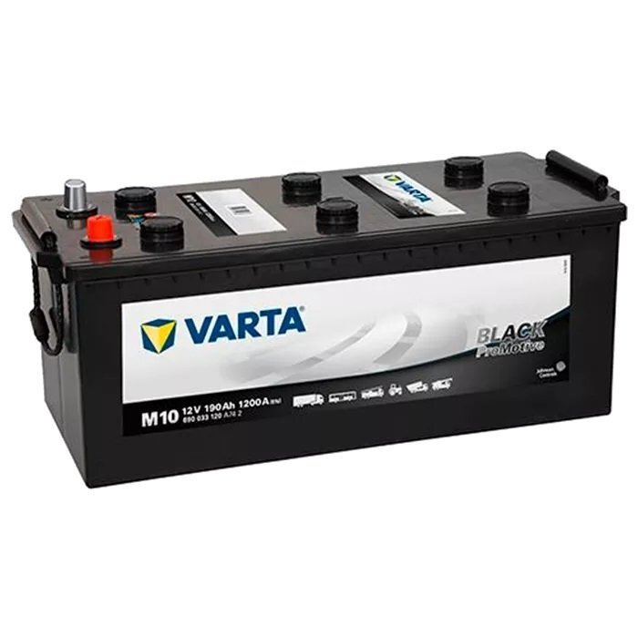 Автомобильный аккумулятор Varta 190Ah-12v PM Black (M10), прям., EN1200 (52371307394) фото 