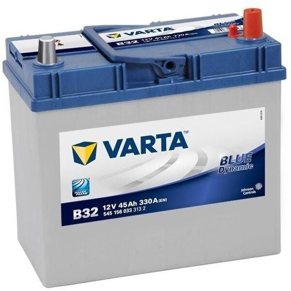 Акція на Автомобильный аккумулятор Varta 45Ah-12v BD (B32), R+, EN330 Азия (523703) (545 156 033) від MOYO