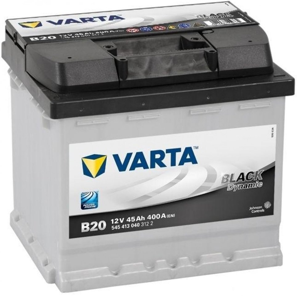 Автомобильный аккумулятор Varta 45Ah-12v BLD (B20), L+, EN400 (5237165) (545 413 040) фото 1