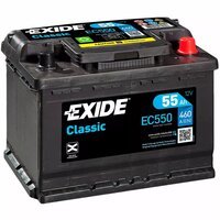 Автомобильный аккумулятор Exide 55Ah-12v Classic, R+, EN460 (5237607330) (EC550)