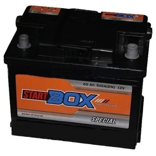 Автомобільний акумулятор StartBox 60Ah-12v SpeciaL+, L+, EN510 (5237931137)фото