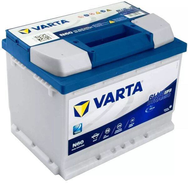 Акція на Автомобильный аккумулятор Varta 60Ah-12v BD EFB, R+, EN640 (52371236810) (560 500 064) від MOYO