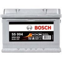 Автомобільний акумулятор Bosch 61Ah-12v (S5004), R+, EN600 (5237437145) (0092S50040)