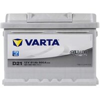 Автомобільний акумулятор Varta 61Ah-12v SD (D21), R+, EN600 (523721) (561 400 060)