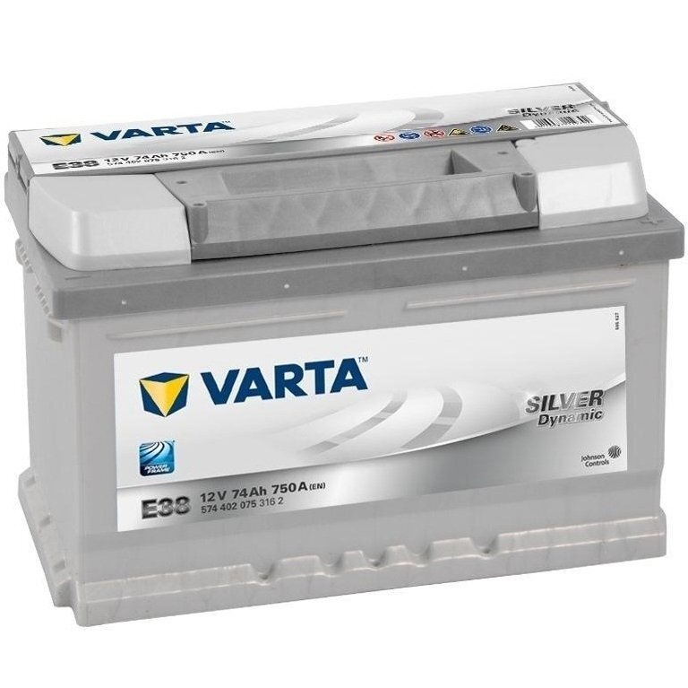 Автомобильный аккумулятор Varta 74Ah-12v SD (E38), R+, EN750 (523726) (574 402 075) фото 