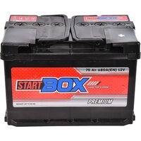 Автомобильный аккумулятор StartBox 75Ah-12v Premium, R+, EN680 (52371100362)
