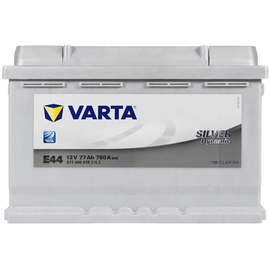 Автомобильный аккумулятор Varta 77Ah-12v SD (E44), R+, EN780 (5237171) (577 400 078) фото 1