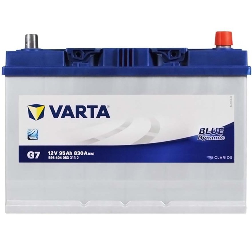 Автомобильный аккумулятор Varta 95Ah-12v BD (G7), R+, EN830 Азия (523797) (595 404 083) фото 