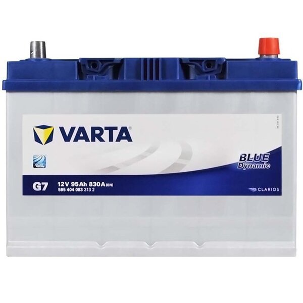 Акція на Автомобильный аккумулятор Varta 95Ah-12v BD (G7), R+, EN830 Азия (523797) (595 404 083) від MOYO