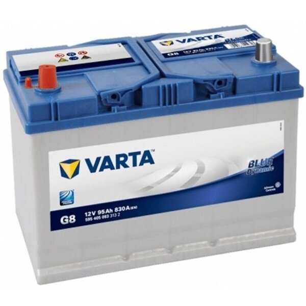 Акція на Автомобильный аккумулятор Varta 95Ah-12v BD (G8), L+, EN830 Азия (5237163) (595 405 083) від MOYO