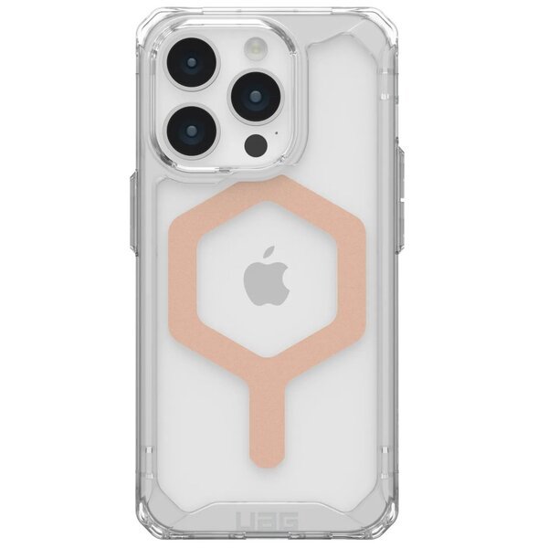 Чехол UAG для Apple Iphone 15 Pro Plyo Magsafe, Ice/Rose Gold (114286114348)