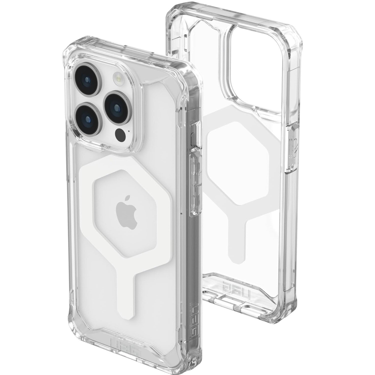 Чехол UAG для Apple Iphone 15 Pro Plyo Magsafe, Ice/White (114286114341) фото 
