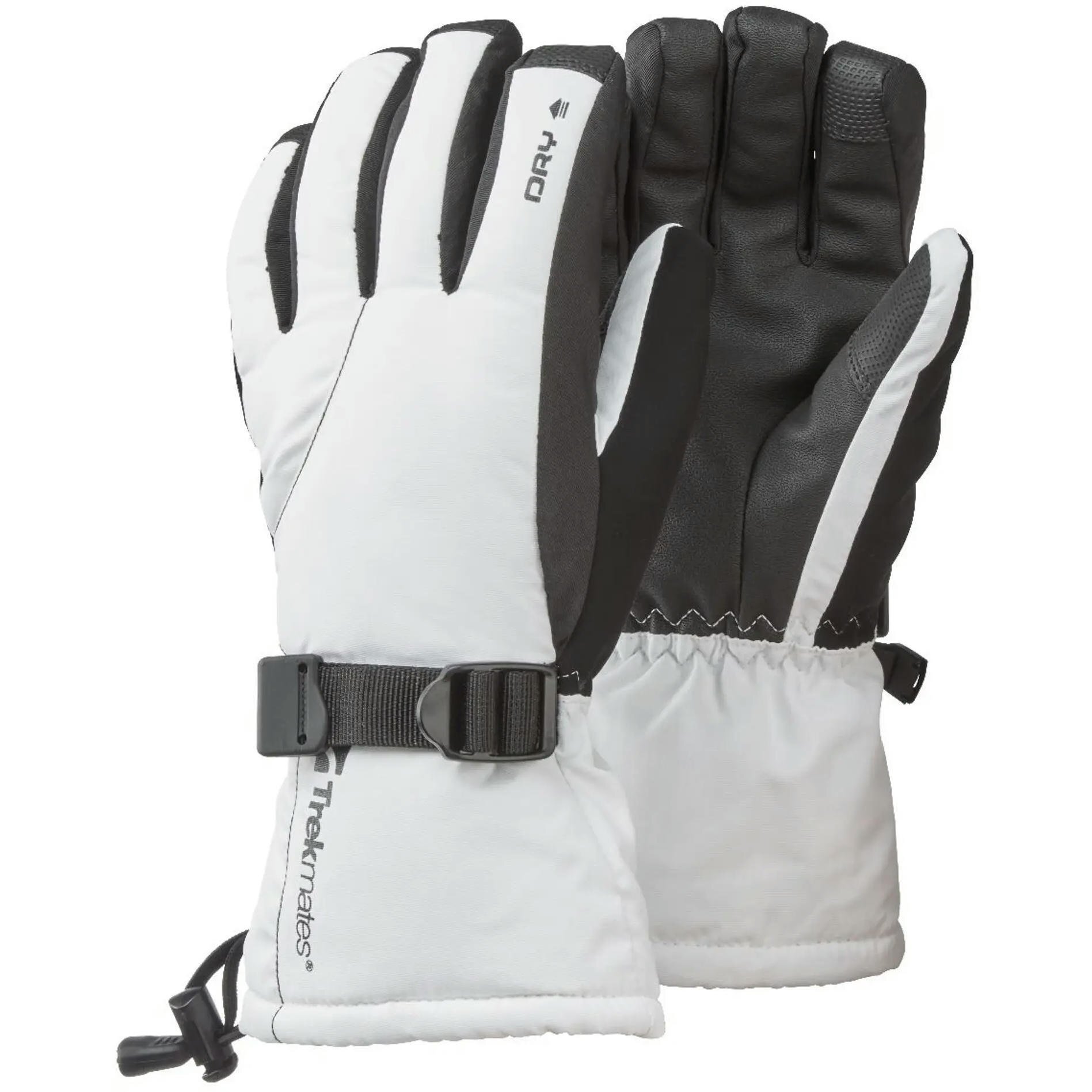 Перчатки женские Trekmates Mogul DRY Glove Wmns TM-003752 white/black - M - белый фото 1