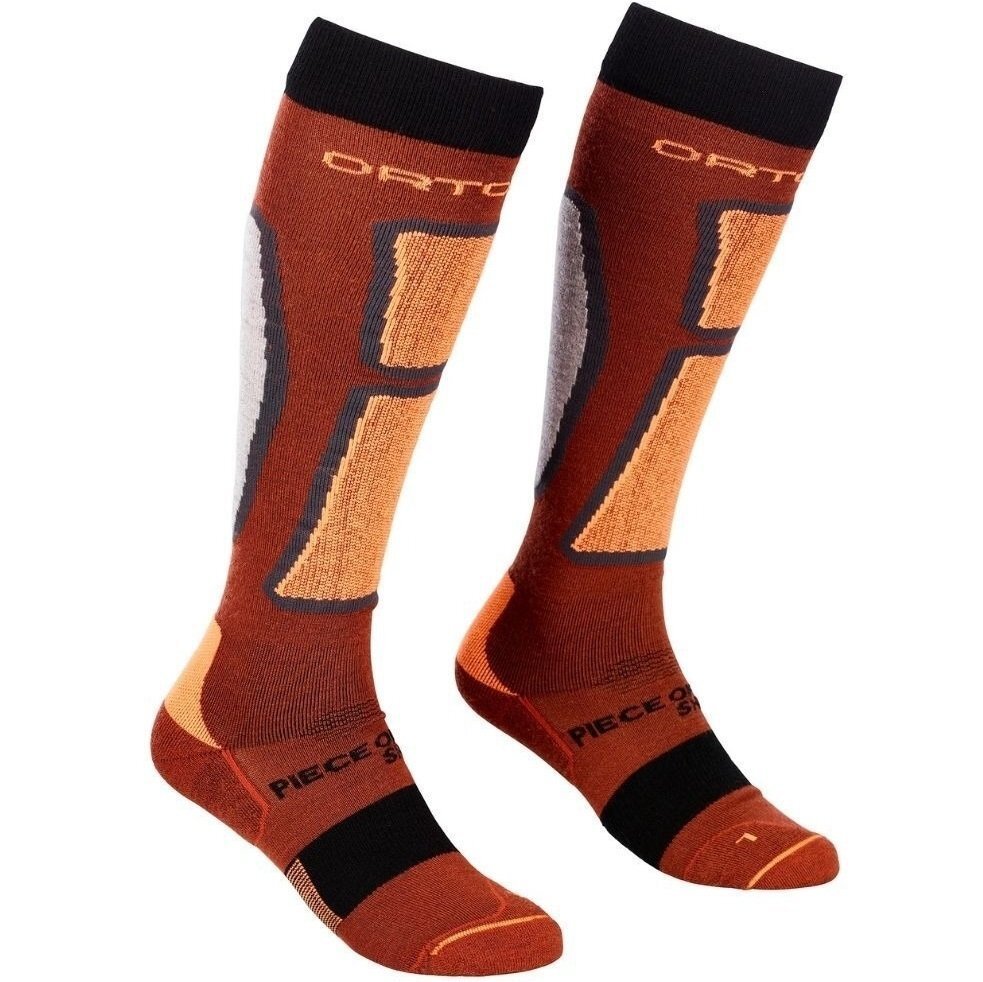 Шкарпетки чоловічі Ortovox Ski Rock`N`Wool Long Socks M clay orange 42-44 помаранчевийфото