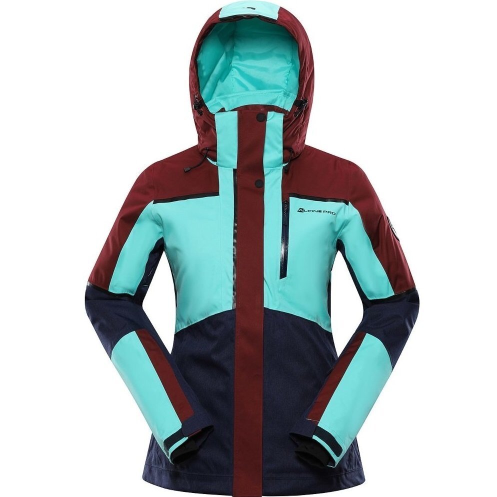 Жіноча куртка Alpine Pro Malefa LJCY546 547 S бірюзовий/синійфото1