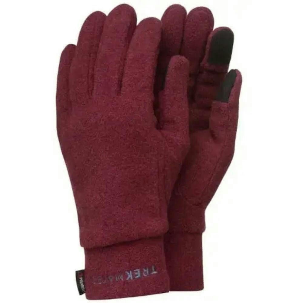Перчатки Trekmates Annat Glove TM-005556 tempranillo - L - бордовый фото 