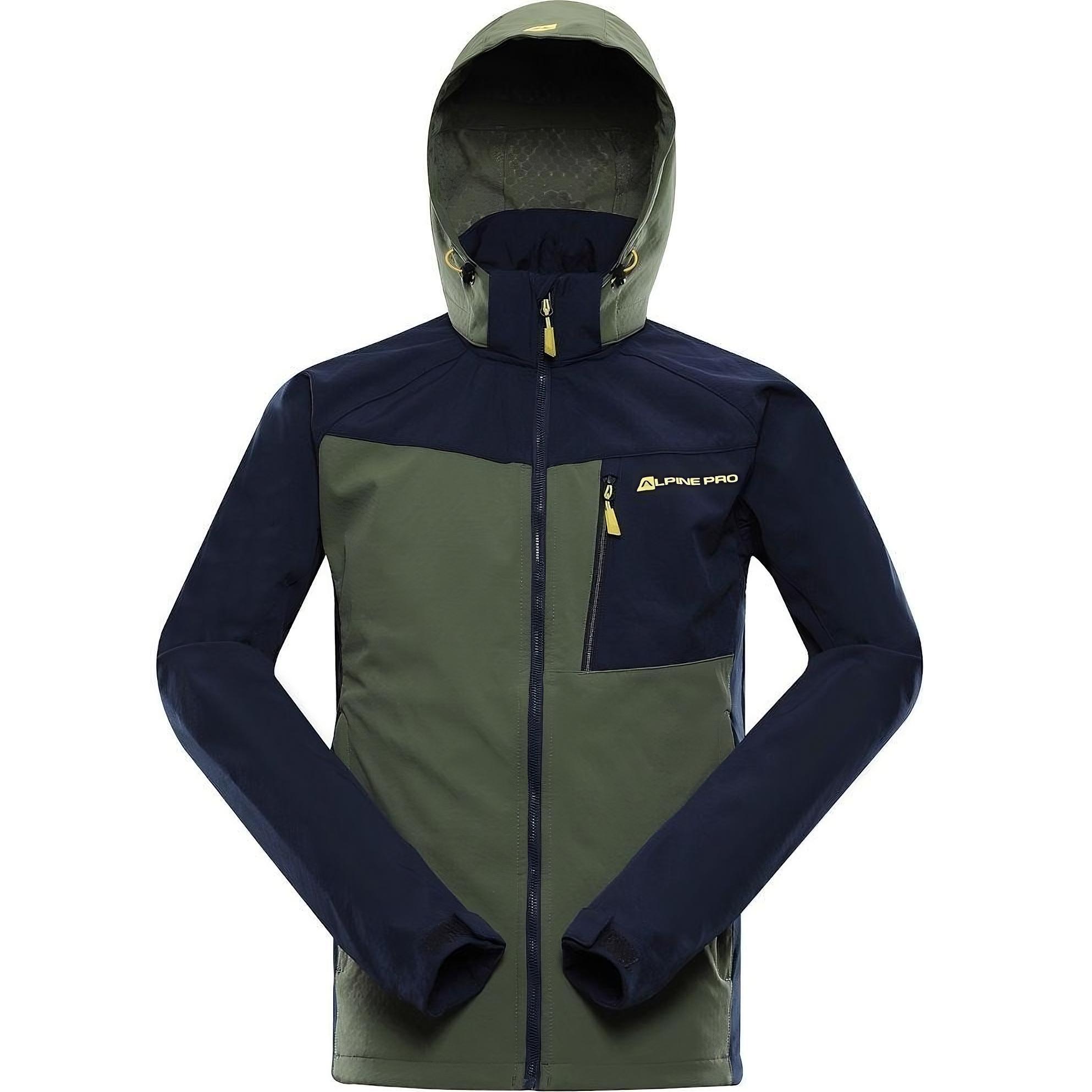 Куртка чоловіча Alpine Pro Lanc MJCA594 587 XL зелений/синійфото1