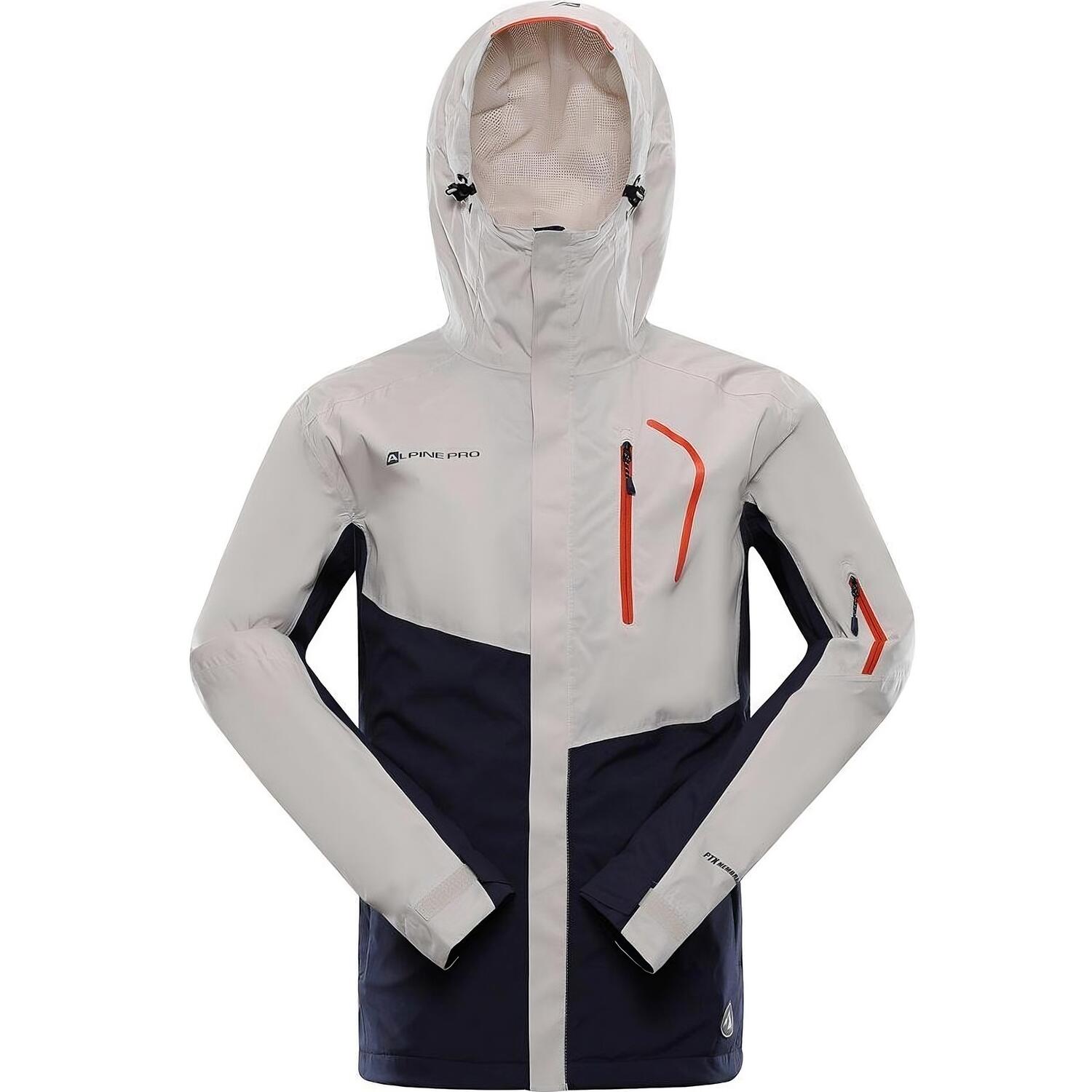 Куртка чоловіча Alpine Pro Impec MJCA593 128 M бежевий/синійфото