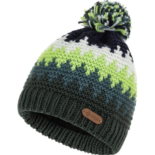 

Шапка мужская Kilpi Skal-M dark green UNI зеленый