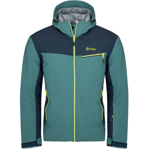 Куртка чоловіча Kilpi Flip-M dark green XXL зелений/синійфото