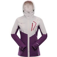 Куртка жіноча Alpine Pro Impeca LJCA563 128 M бежевий/фіолетовий