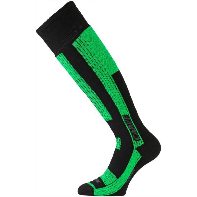 Термошкарпетки лижні Lasting SKG 906 M чорний/зеленийфото1
