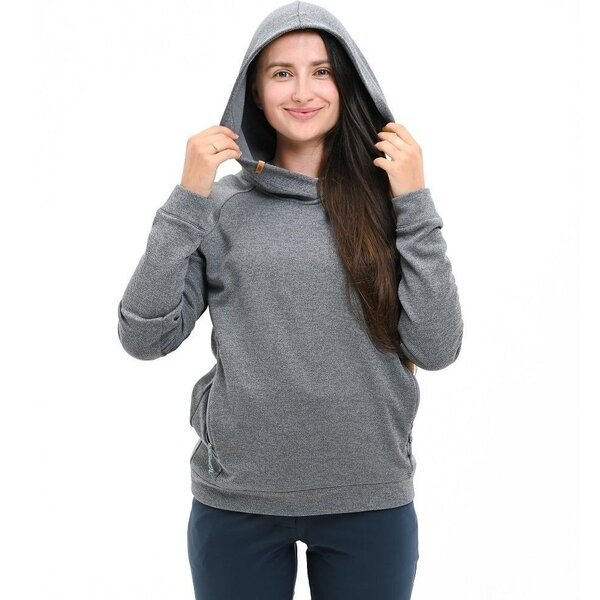 

Флис женские Turbat Porto Houdi Wmn steel gray M темносерый меланж