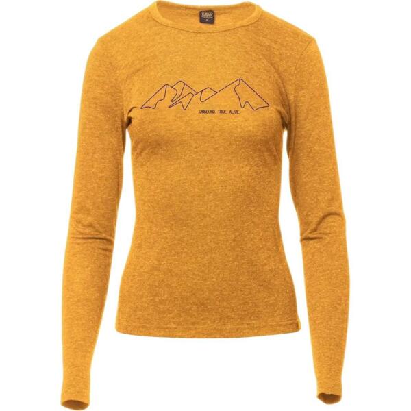 

Лонгслив женский Turbat Cozy Logo 2 LS Wmn golden yellow M желтый