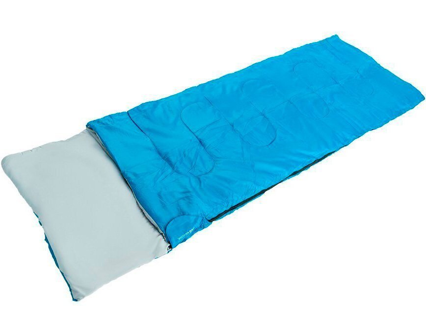 Спальний мішок КЕМПІНГ "Rest" 250R із подушкою синійфото1