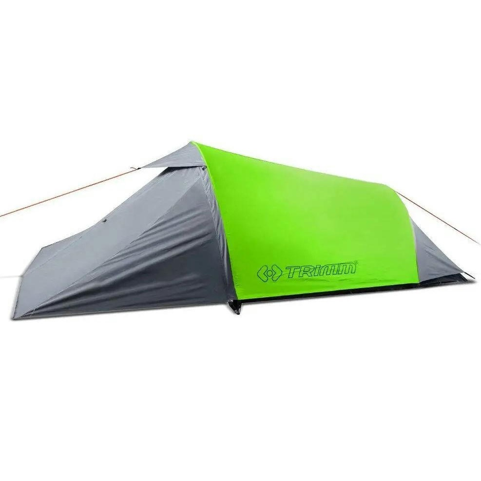 Палатка Trimm Spark-D lime green/grey зеленая фото 