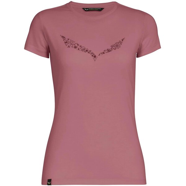 

Футболка женская Salewa Solid REL W S/S Tee 27019 6579 38/32 красный