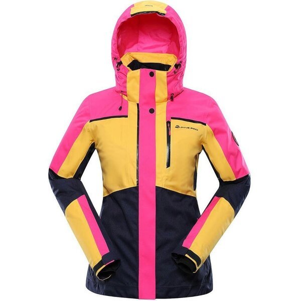 Куртка женская Alpine Pro Malefa LJCY546 235 XL оранжевый/синий фото 