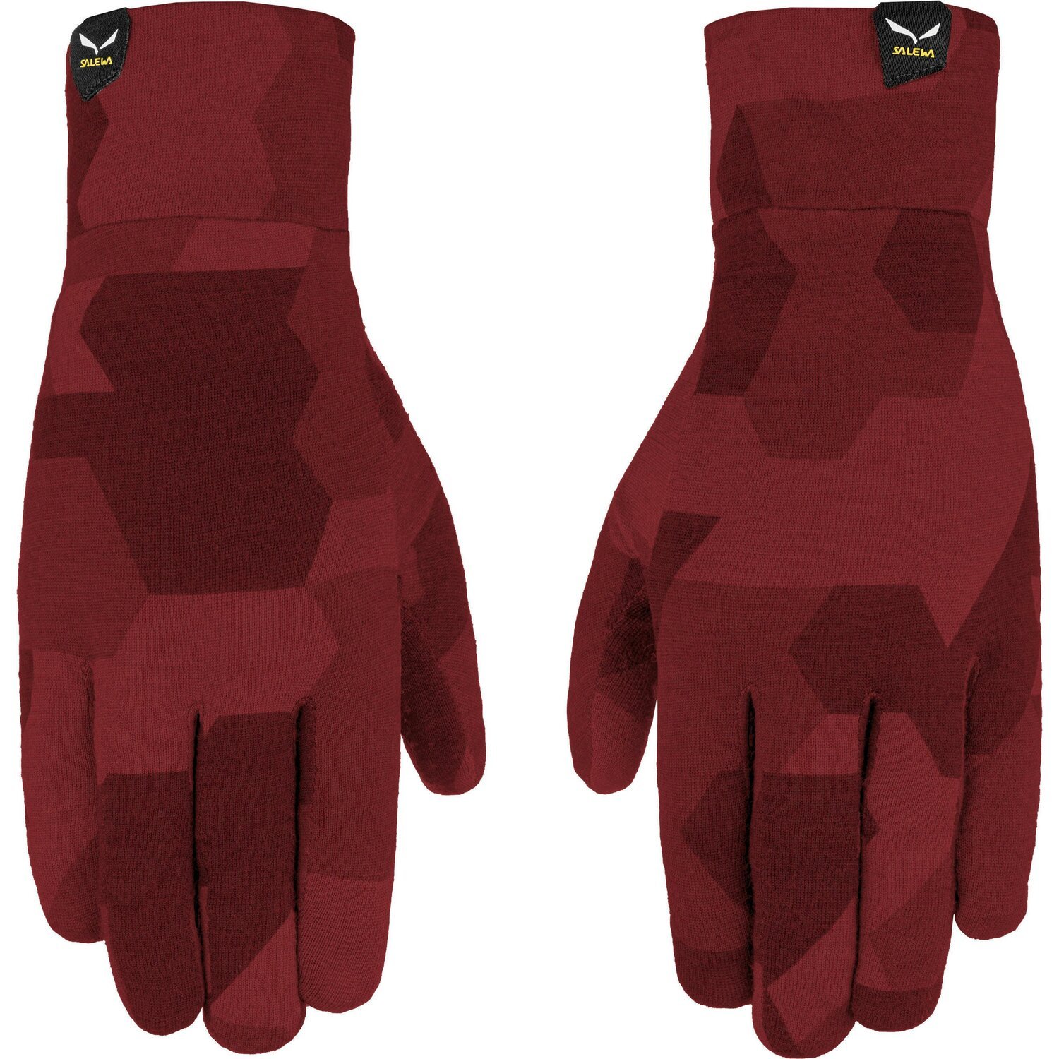 Перчатки Salewa Cristallo AM Gloves 28514 1575 6/S бордовый фото 