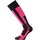 Термоноски лыжные Lasting SKG 904 M черный/розовый