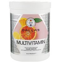 Маска для волос Dalas Multivitamin с комплексом мультивитаминов, экстрактом женьшеня и маслом авокадо 1л