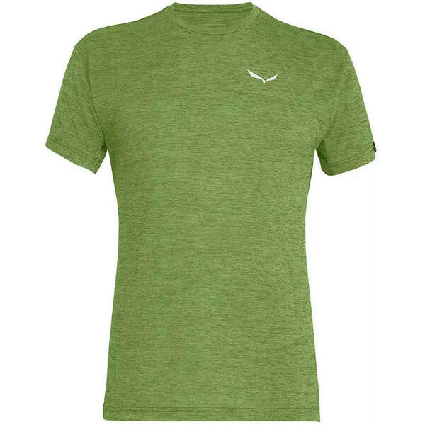 

Футболка мужская Salewa Puez DRY M S/S Tee 26537 5716 yucca melange зеленый