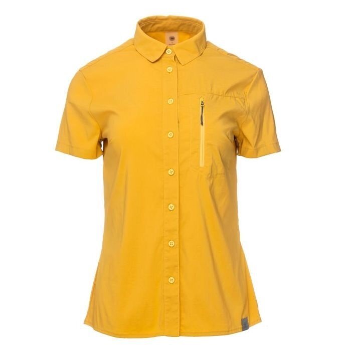 Рубашка женская Turbat Maya SS Wmn lemon curry yellow L желтый фото 