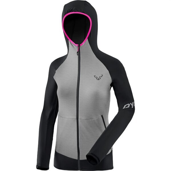 

Флис женский Dynafit Transalper Light Ptc W Hoody 71177 912 40/34 серый/черный