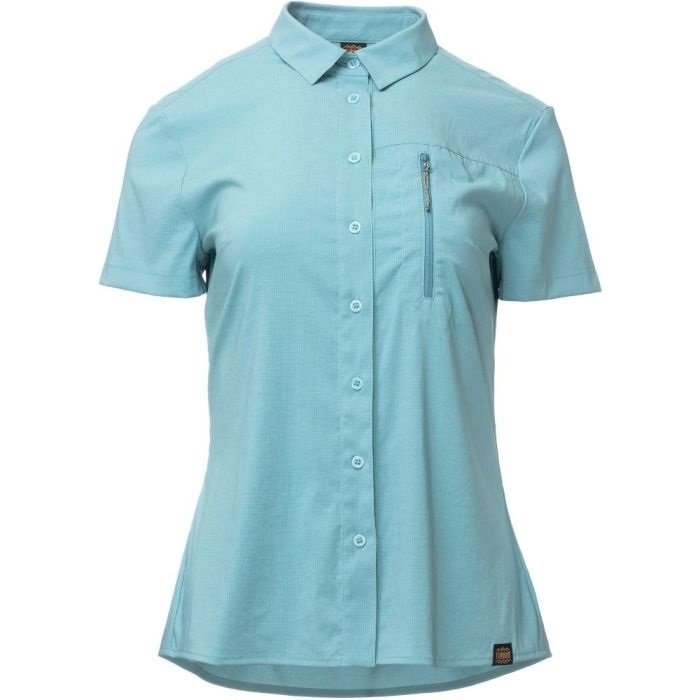 Рубашка женская Turbat Maya SS Wmn Meadowbrook Blue S голубой фото 