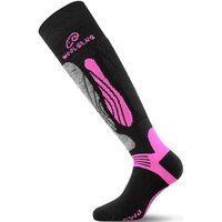 Термошкарпетки лижні Lasting SWI 904 M чорний/рожевий