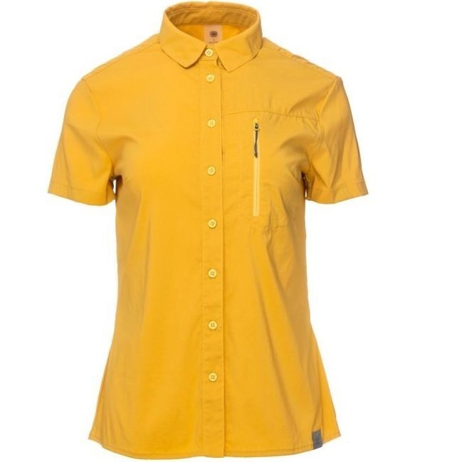 Рубашка женская Turbat Maya SS Wmn lemon curry yellow XS желтый фото 