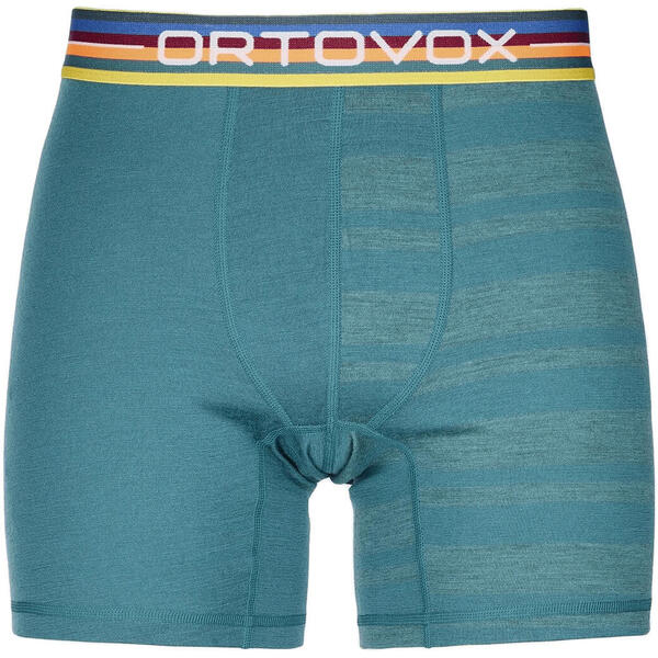 

Термотрусы мужские Ortovox 185 Rock'N'Wool Boxer M pacific green L бирюзовый