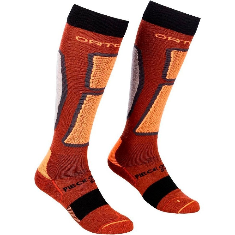 Шкарпетки чоловічі Ortovox Rock`N`Wool Long Socks M clay orange 39-41 помаранчевийфото1