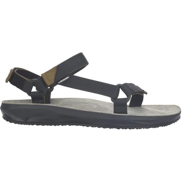 

Сандали мужские Lizard Hike black/fir green 45 черный