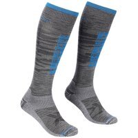 Носки мужские Ortovox Ski Compression Long Socks M grey blend 45-47 серый