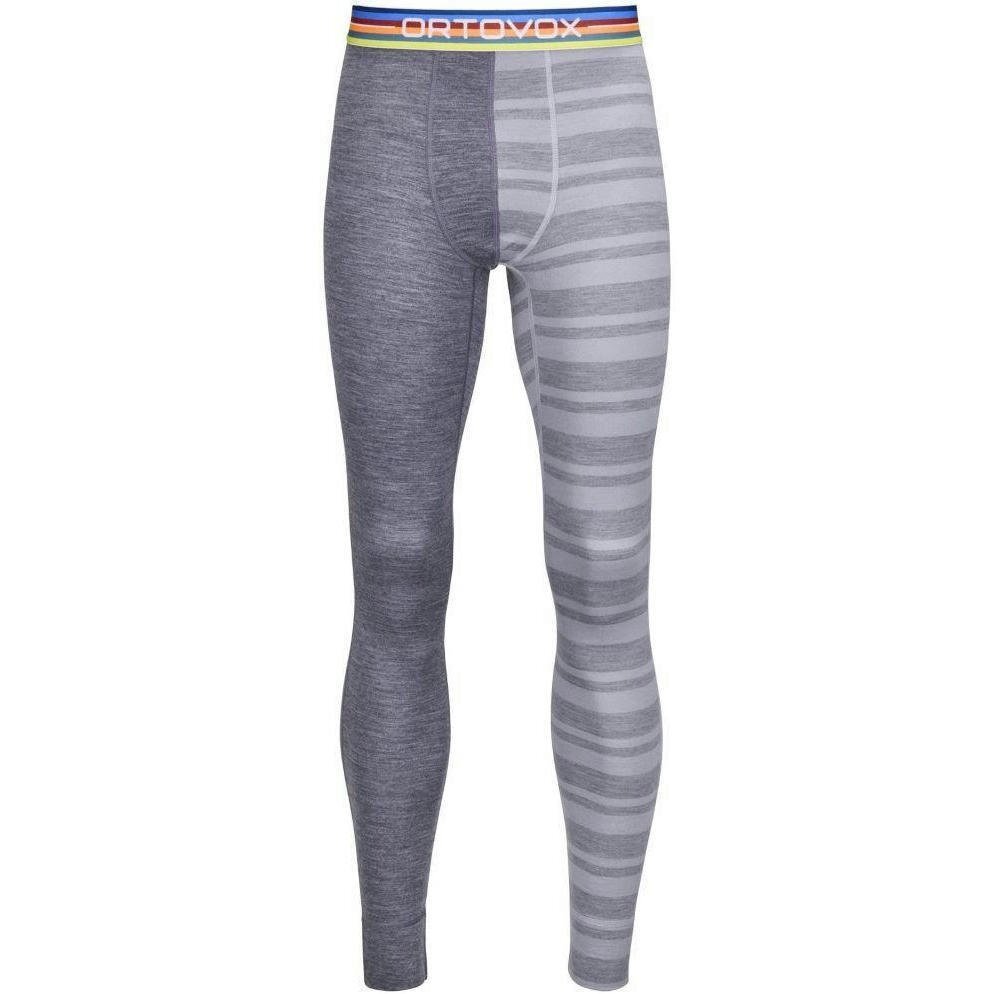 Термоштани чоловічі Ortovox 185 Rock`N`Wool Long Pants M grey blend L сірийфото