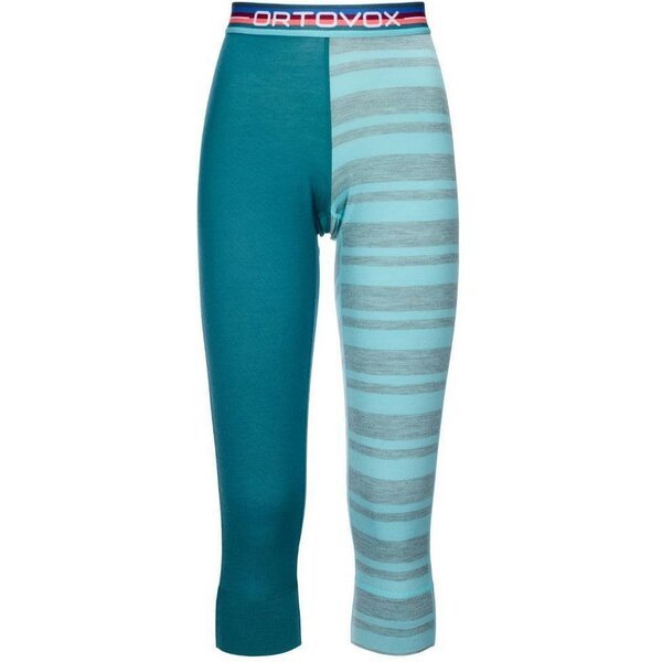 

Термоштаны женские Ortovox 185 Rock'N'Wool Short Pants W ice waterfall S бирюзовый