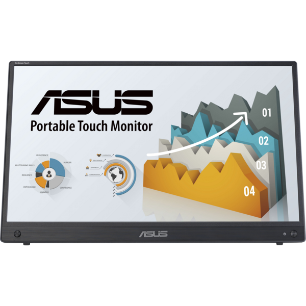 Акція на Монитор портативный 15.6" ASUS MB16AHT ZenScreen Touch (90LM0890-B01170) від MOYO