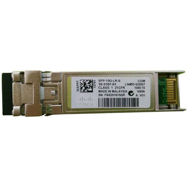 

Модуль Cisco 10GBASE-LR SFP Module Enterprise-Class (SFP-10G-LR-S=)